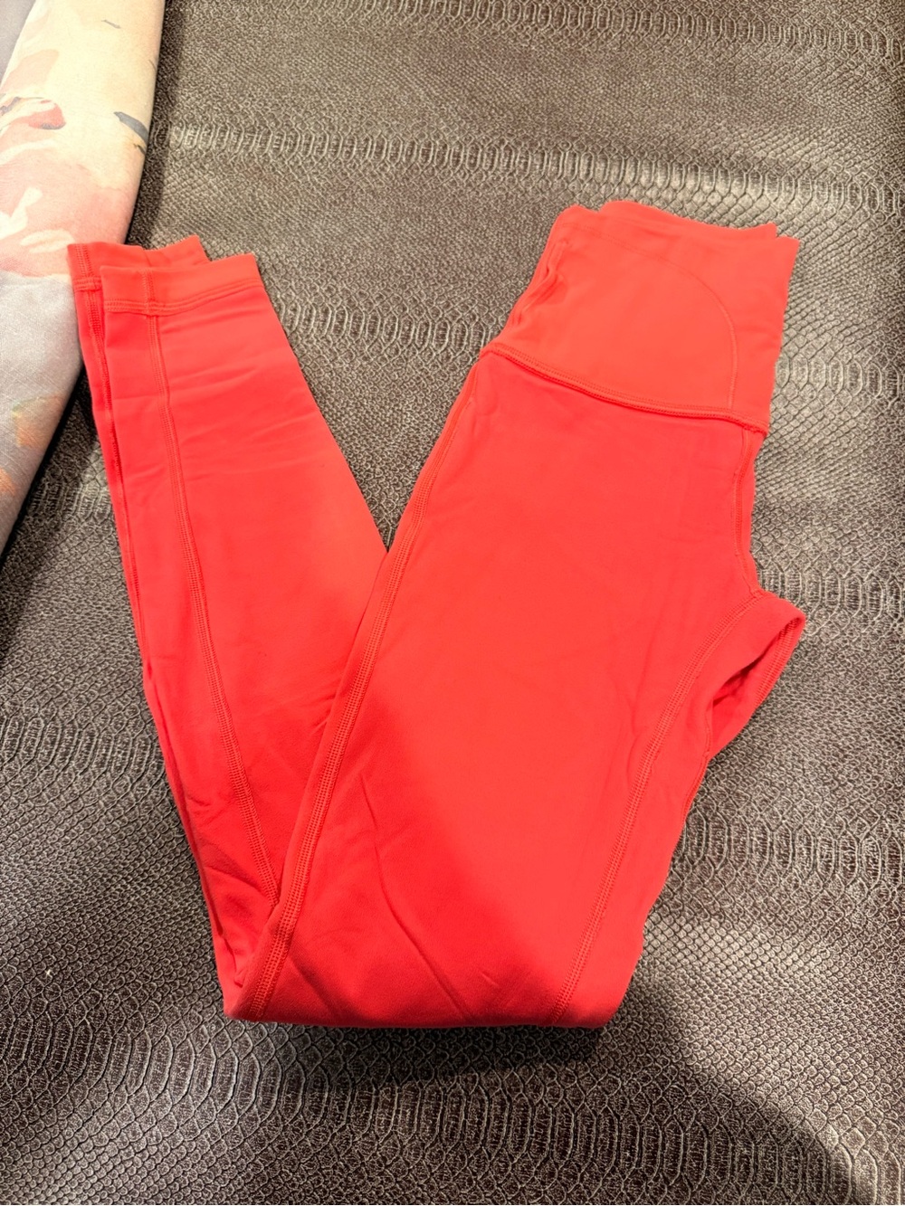 lululemon athletica Bright Red High-Waist Leggings
